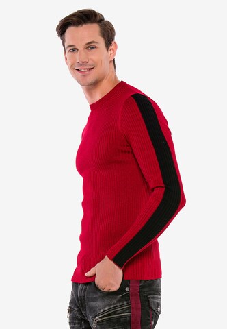 CIPO & BAXX Pullover in Rot