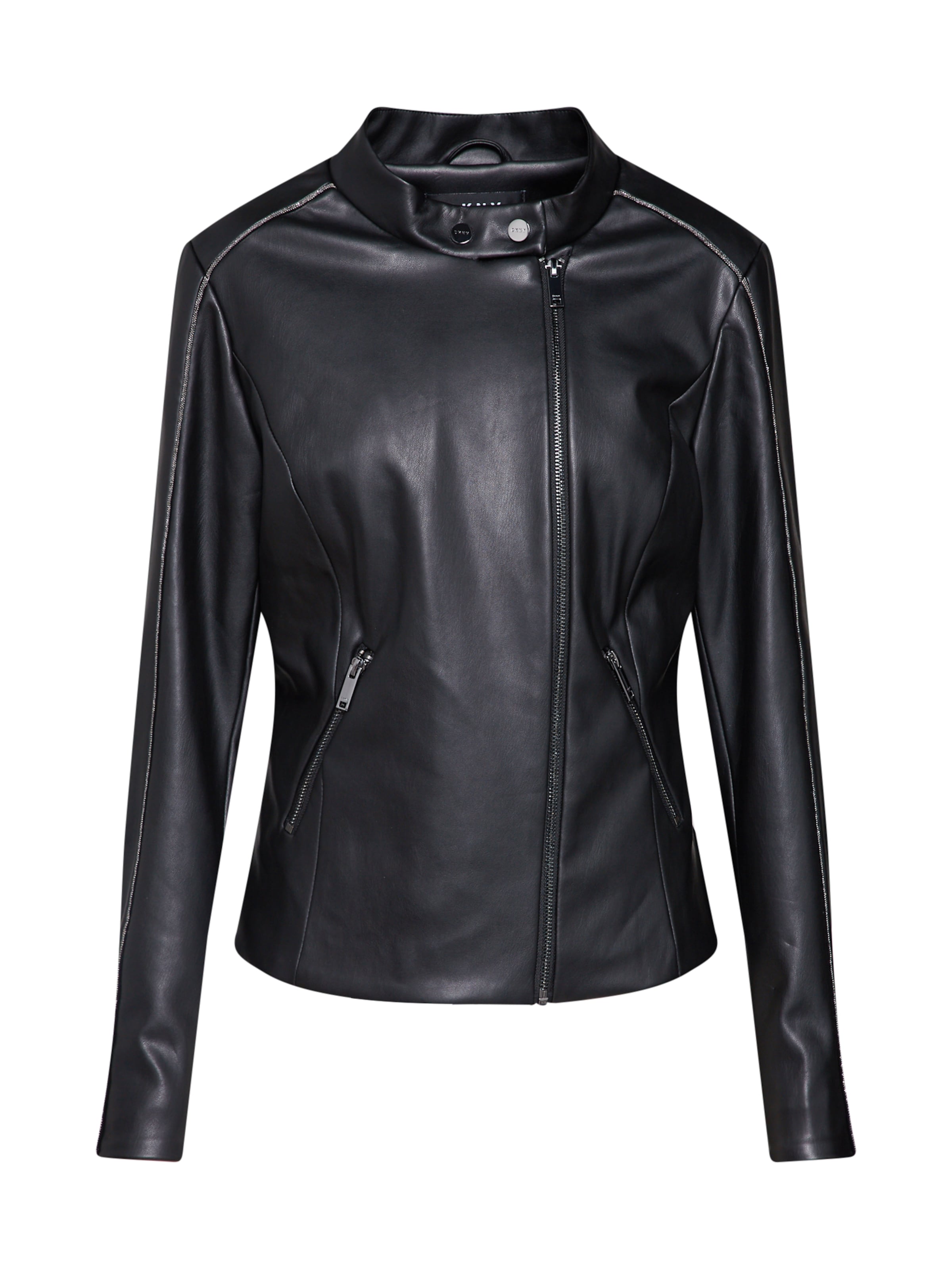 DKNY - Tussenjas 'EMBELLISHED TRIM' in de kleur Zwart