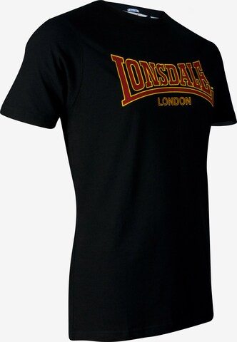 LONSDALE T-shirt 'Classic' in Schwarz