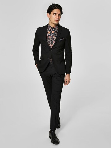 SELECTED Regular Suit in Black