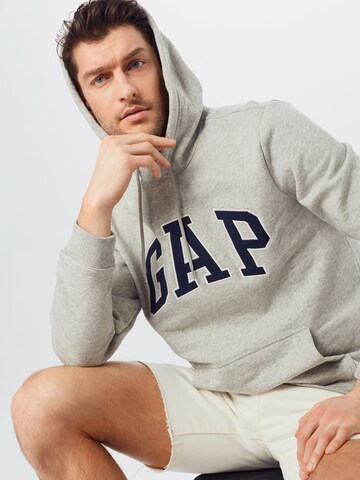 GAP Hoodie 'FLEECE GAP ARCH' in Grau