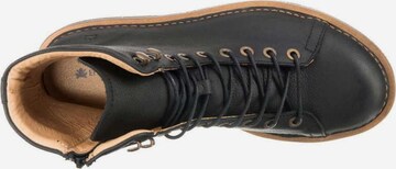 EL NATURALISTA Lace-Up Ankle Boots in Black