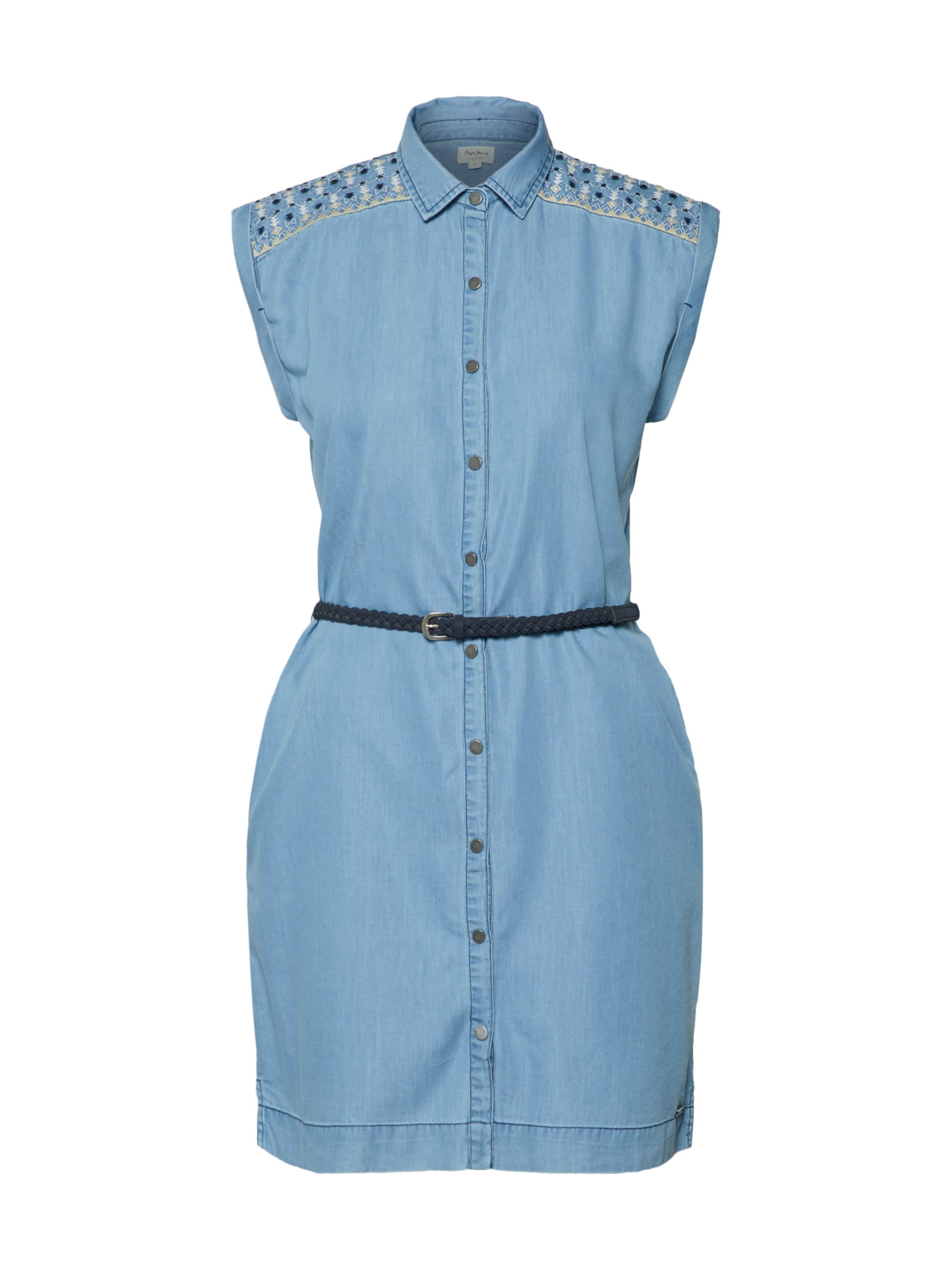 Pepe Jeans - Blusenkleid 'Dora' in blau