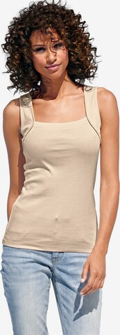 heine Top in Beige: front