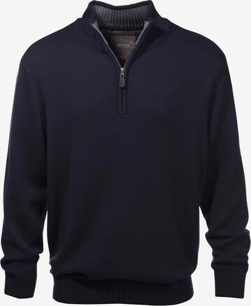 Man's World Sweater in Blue: front