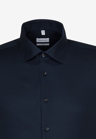 SEIDENSTICKER Slim fit Business Shirt in Blue