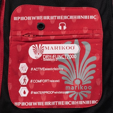 MARIKOO - Sobretudo funcionais 'Zimtzicke' em vermelho