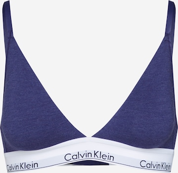 Calvin Klein - Sujetador en azul: frente