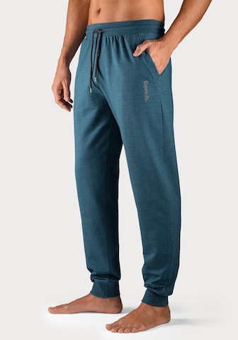 Effilé Pantalon de pyjama BENCH en bleu