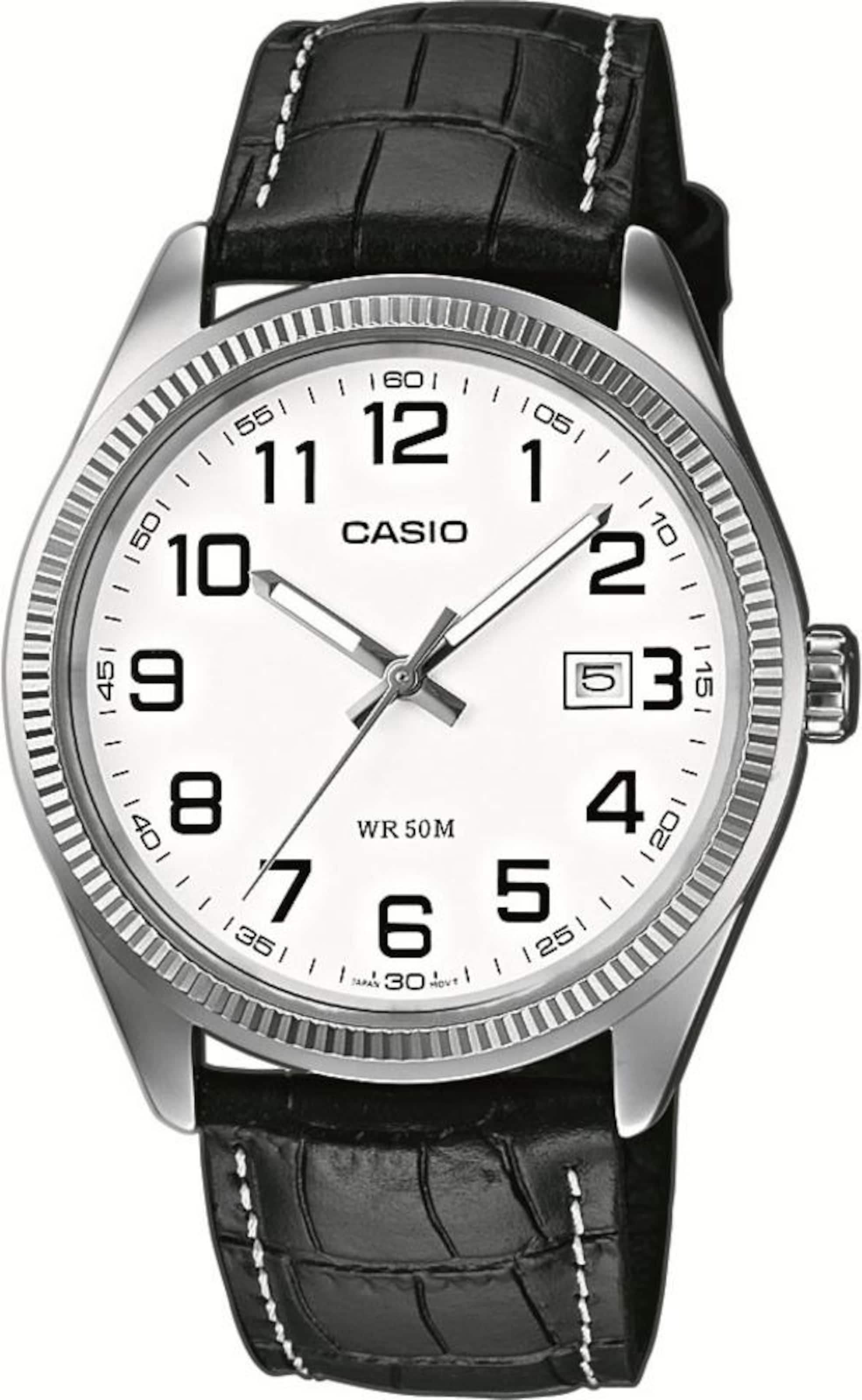 CASIO Analoog horloge in Zwart