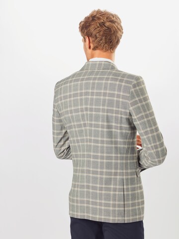 BURTON MENSWEAR LONDON tavaline Ärimeeste sakoülikond '1904 Prince Of Wales', värv hall