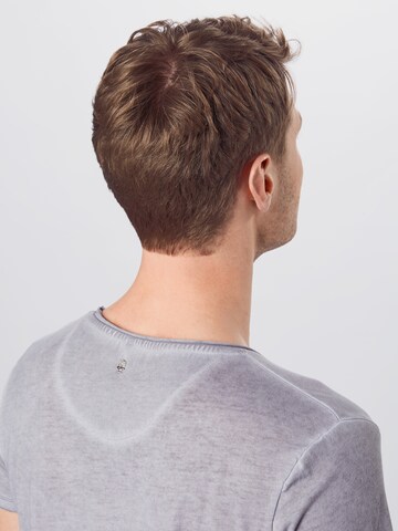 Key Largo - Ajuste regular Camiseta 'MT FEARLESS' en gris