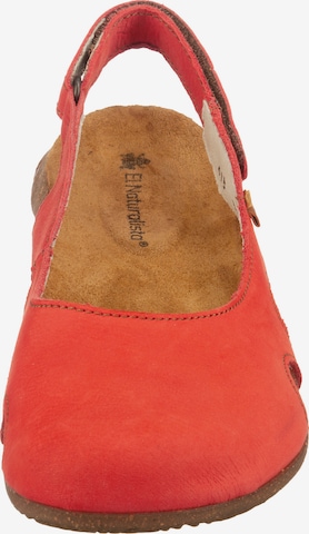 EL NATURALISTA Ballet Flats with Strap in Orange