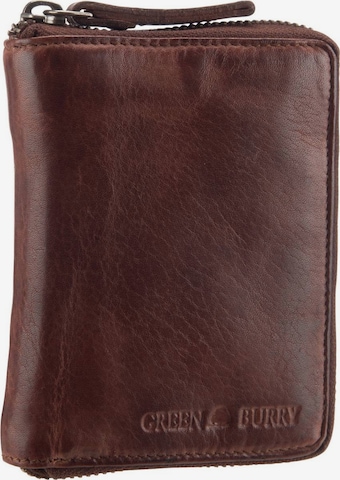 GREENBURRY Wallet in Brown: front