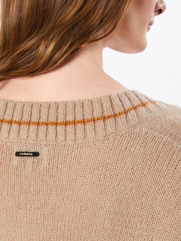 NÜMPH Sweter 'Numette' w kolorze beżowy