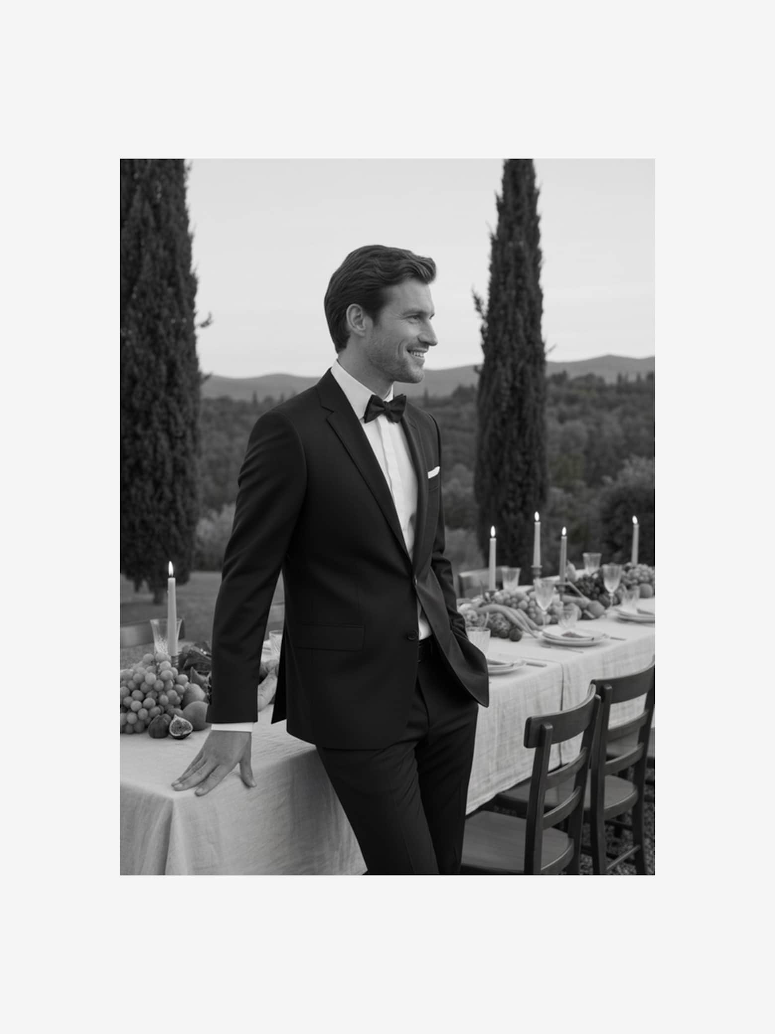 Formalna poročna obleka Elegantni videz za goste