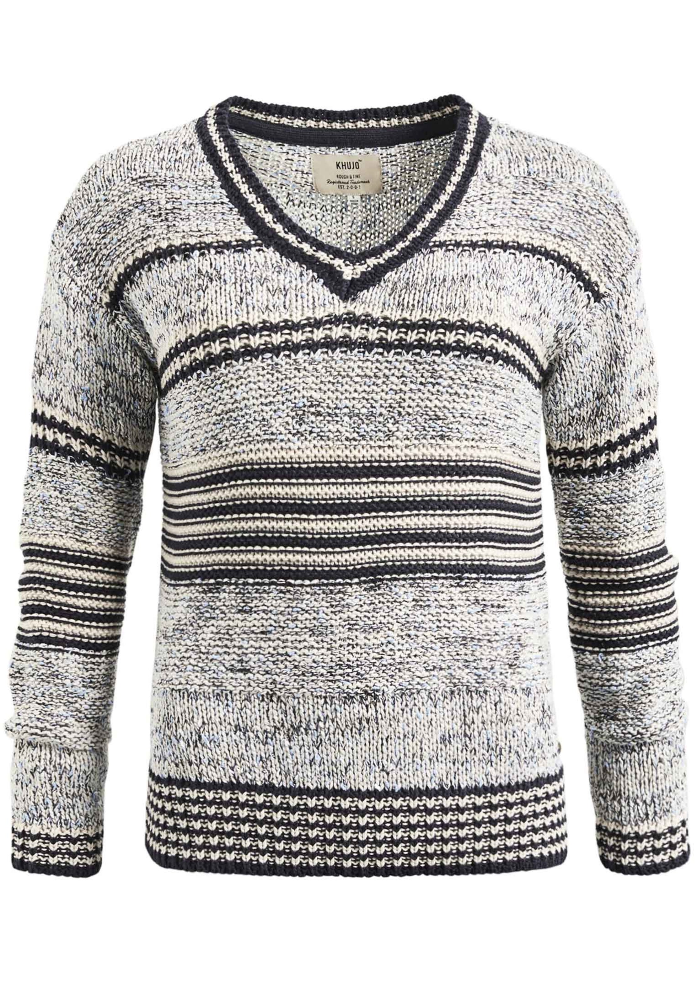 khujo - Trui 'WALENZIA' in de kleur Grijs