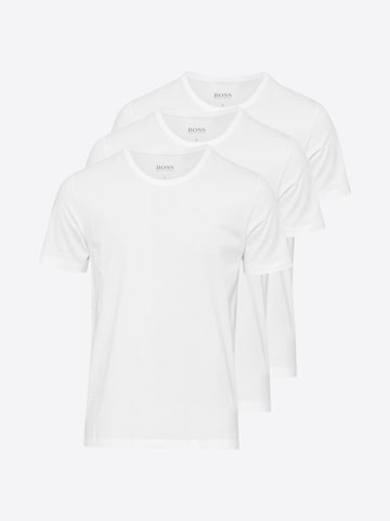 Coupe regular Maillot de corps BOSS en blanc