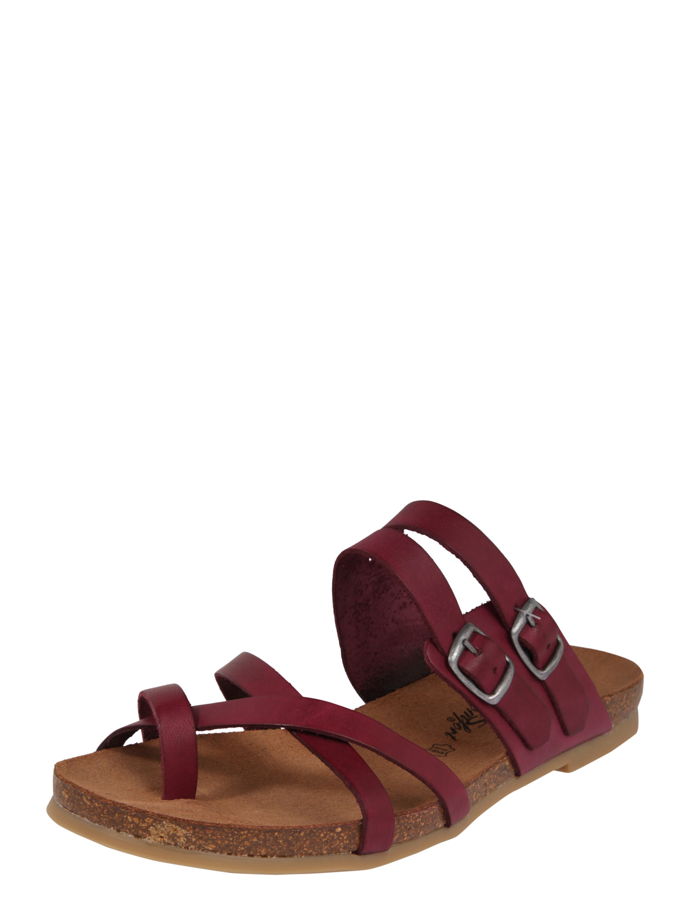 COSMOS COMFORT T-bar sandals in Red: front