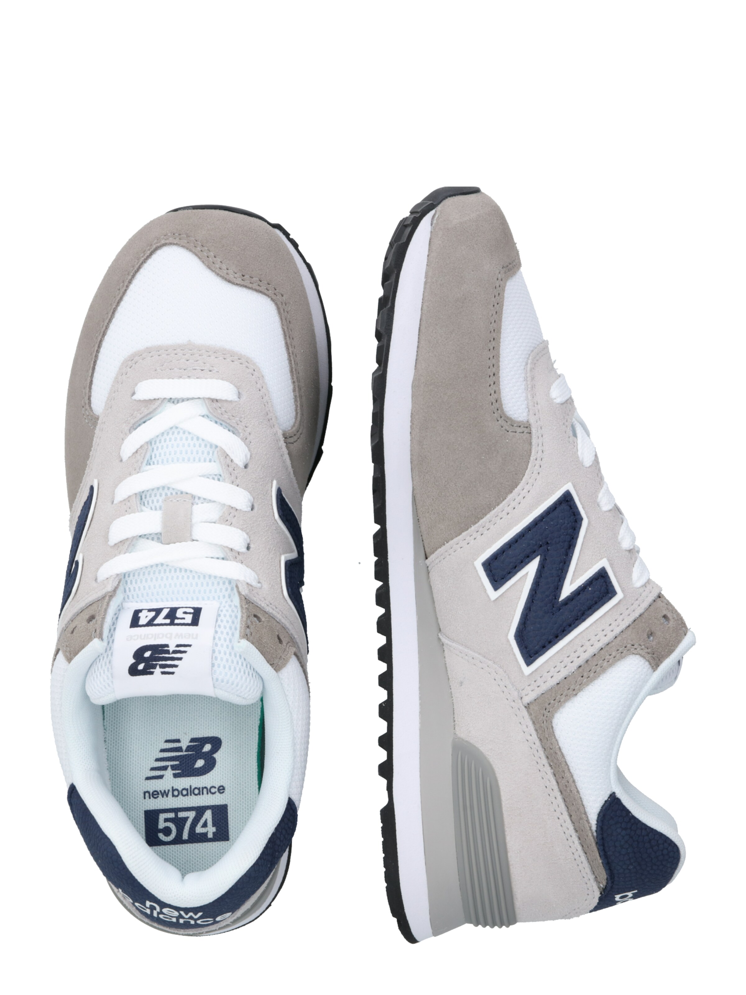 Pantofi '574' de la new balance pe gri