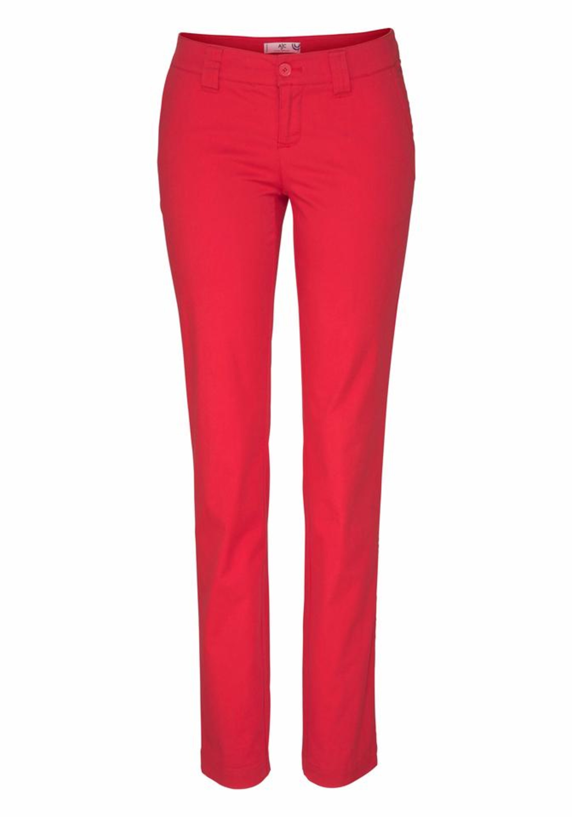 AJC Regular Chinohose in Rot: Vorderseite