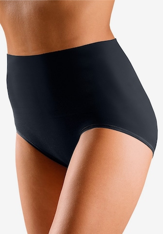 Slip modellante di PETITE FLEUR in nero: frontale