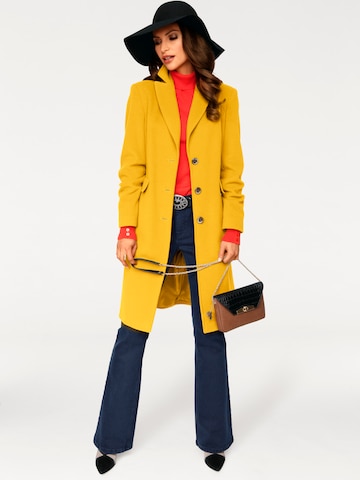 Manteau mi-saison heine en jaune