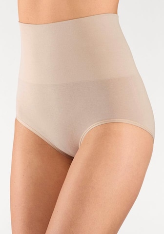 Slip scultant PETITE FLEUR en beige : devant