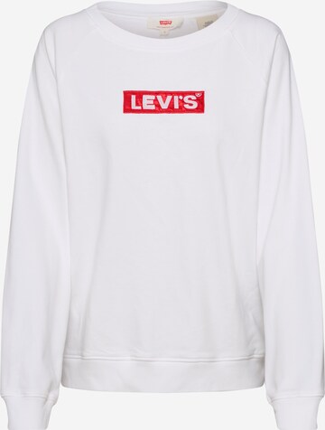 LEVI'S ® Sweatshirt 'Relaxed Graphic Crewneck Sweatshirt' i hvid: forside