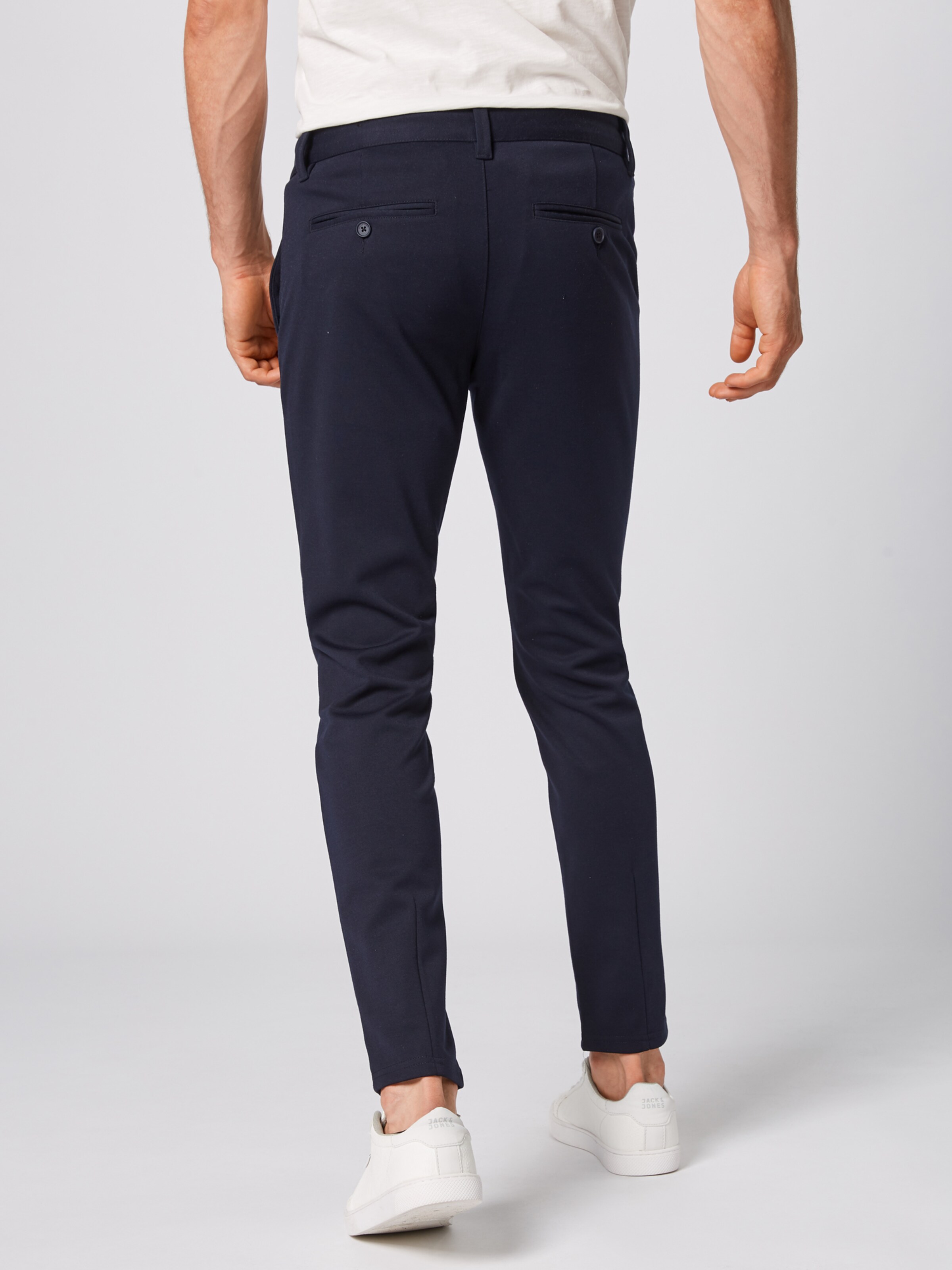 Only & Sons Pantalon chino 'MARK PANT GW 0209' en bleu foncé: Vue de dos