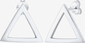 ELLI Earrings 'Dreieck, Geo' in Silver: front
