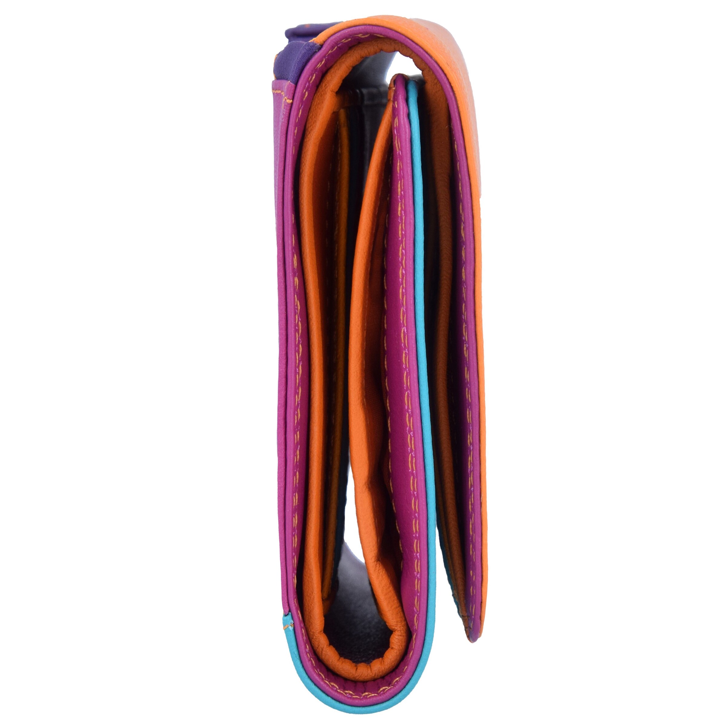 Portamonete 'Medium Tri-fold' di mywalit in colori misti