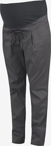 CHRISTOFF Pleated Pants 'Wellness' in Grey: front