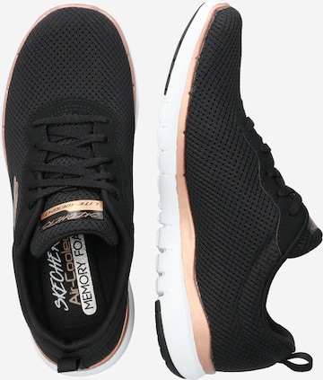 SKECHERS Matalavartiset tennarit 'Flex Appeal 3.0' värissä musta