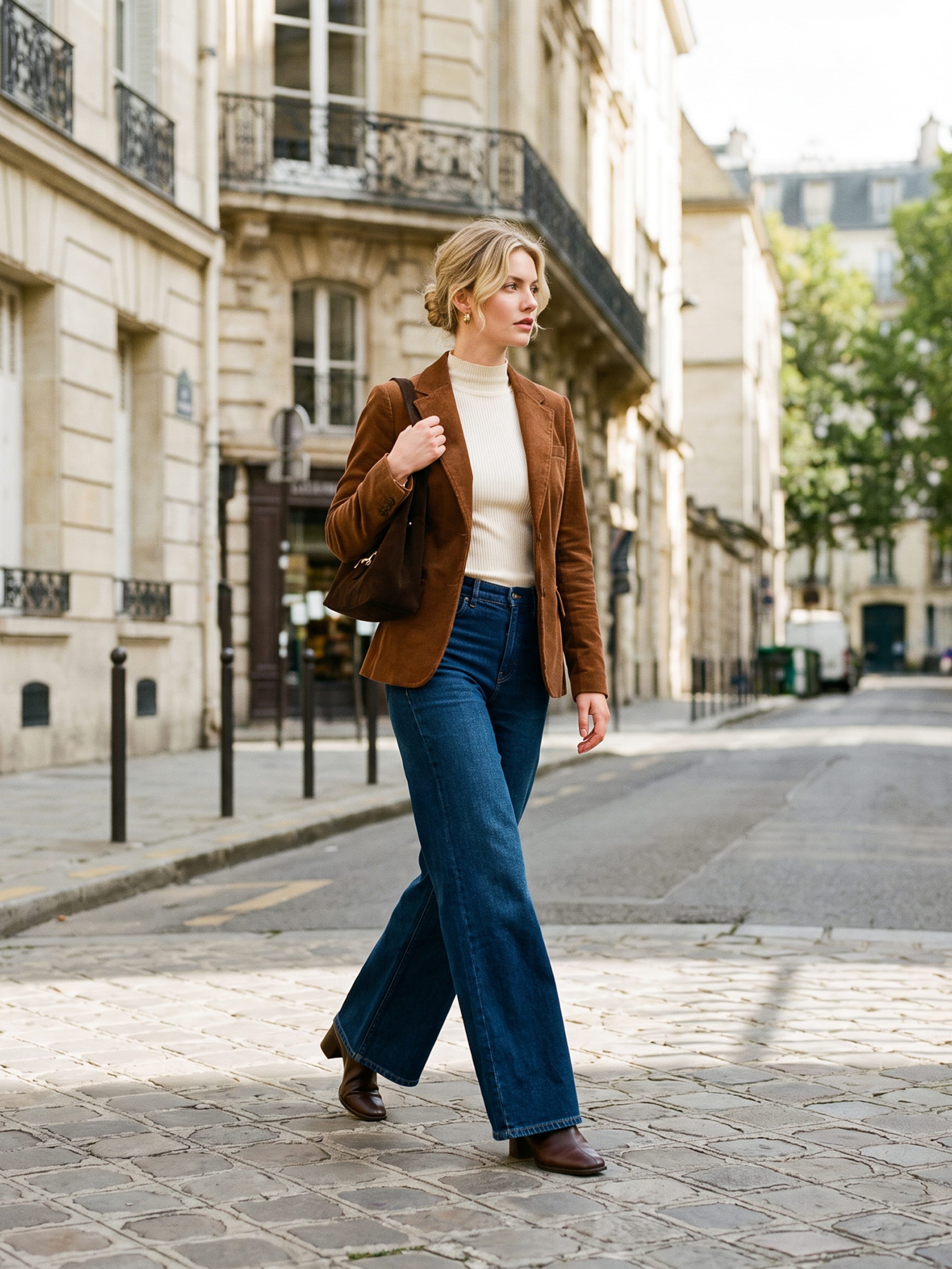 The AY Style Collective - Corduroy Blazer Look
