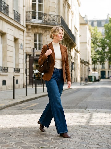 Corduroy Blazer Look