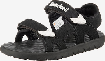 TIMBERLAND Sandals & Slippers 'Perkins' in Black: front