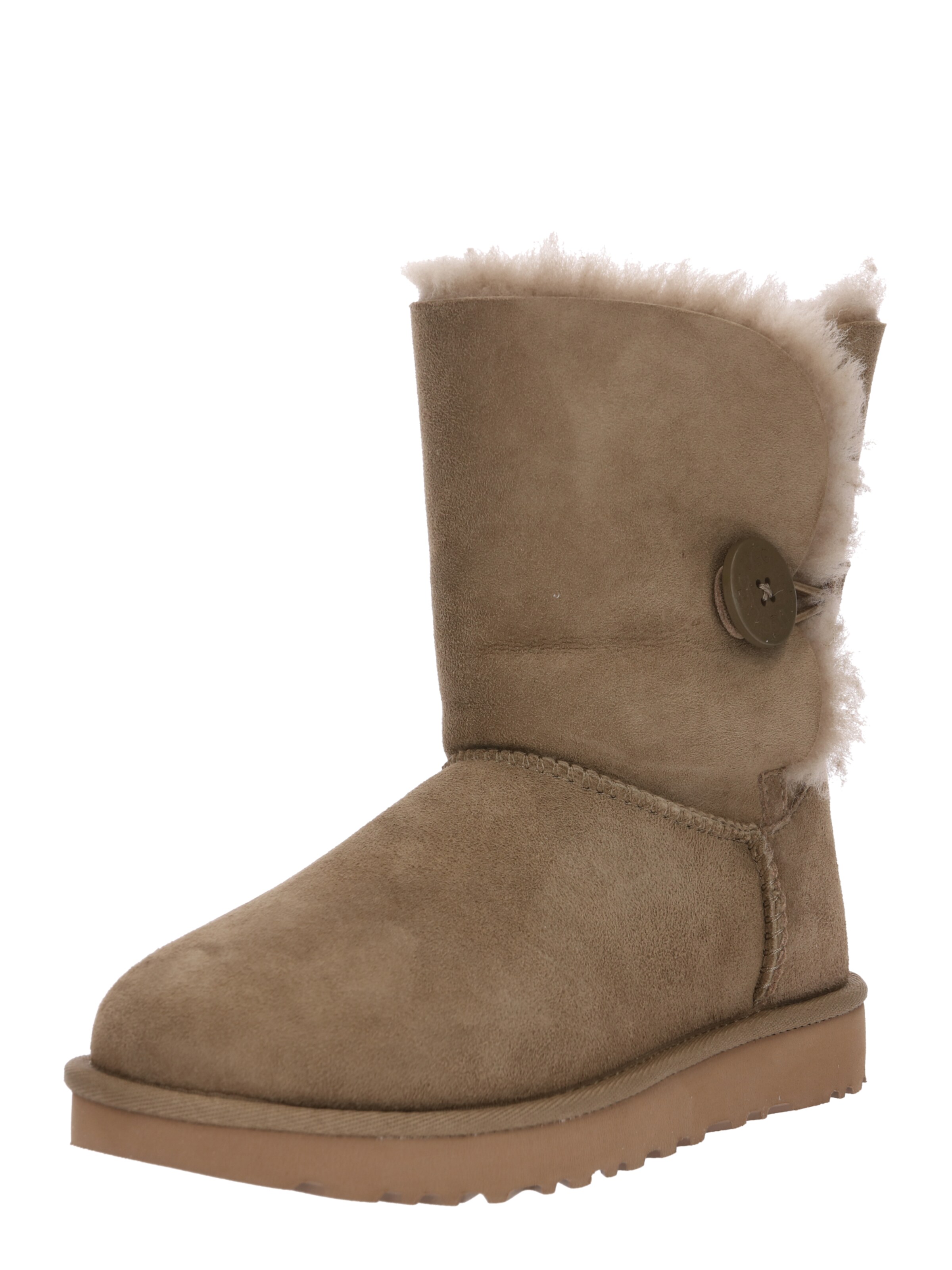 UGG - Snowboots 'Bailey Button II' in de kleur Karamel