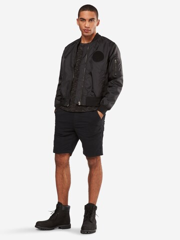 Urban Classics Regular Trousers in Black