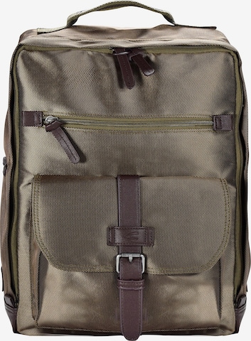 CAMEL ACTIVE Caracas Rucksack 39 cm Laptopfach in Grün