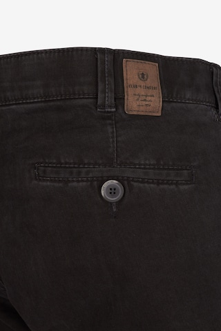 Hinrichs Slim fit Chino Pants 'Garvey' in Grey