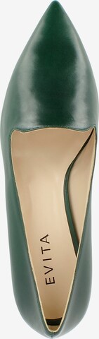 EVITA Classic Flats 'FRANCA' in Green