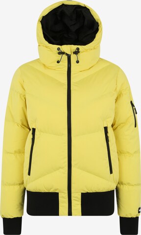 CHIEMSEE Outdoorová bunda – žlutá: přední strana