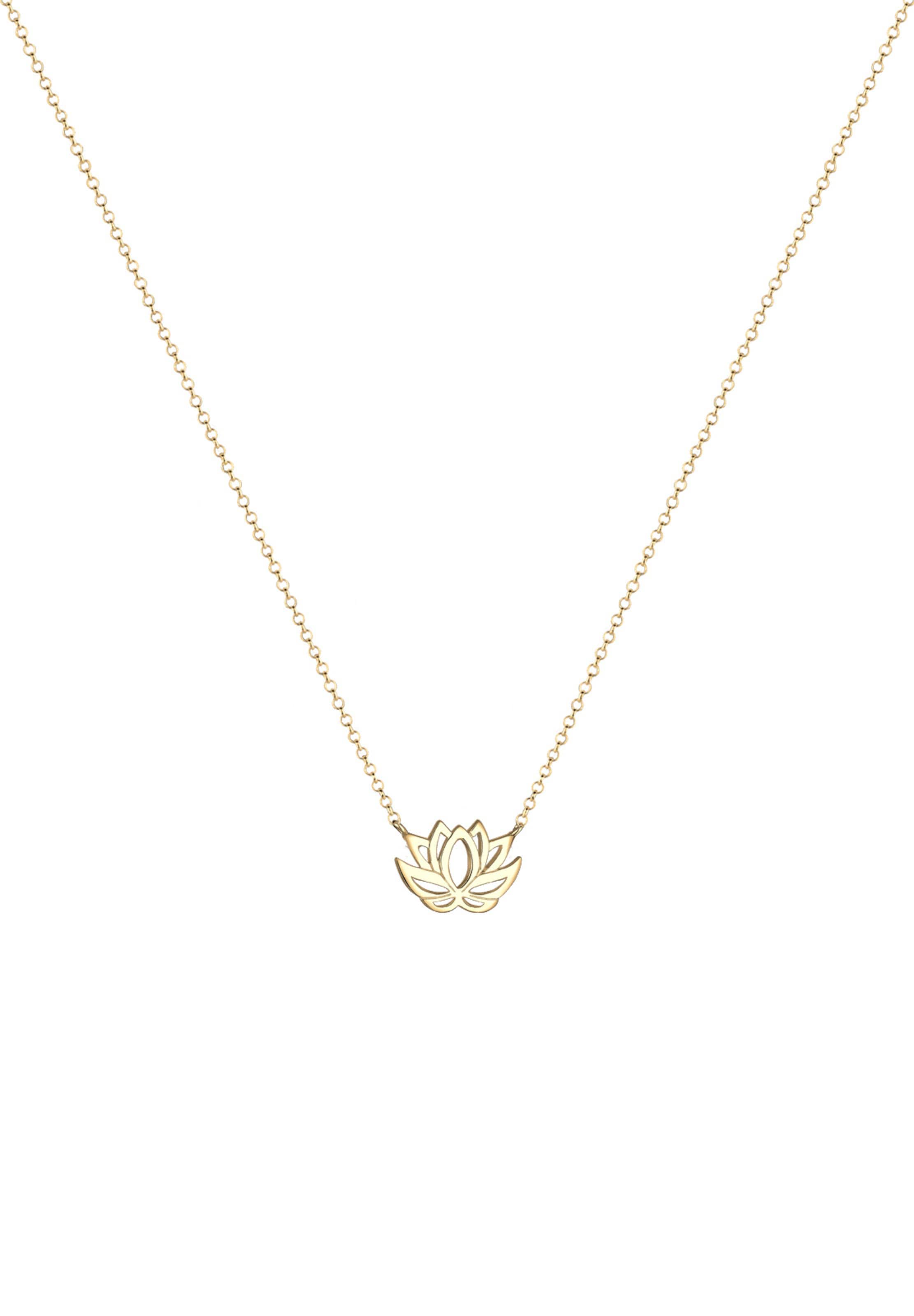 ELLI Retiazka 'Lotusblume' - Zlatá