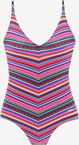 BENCH Triangle Swimsuit in Mixed colors: front