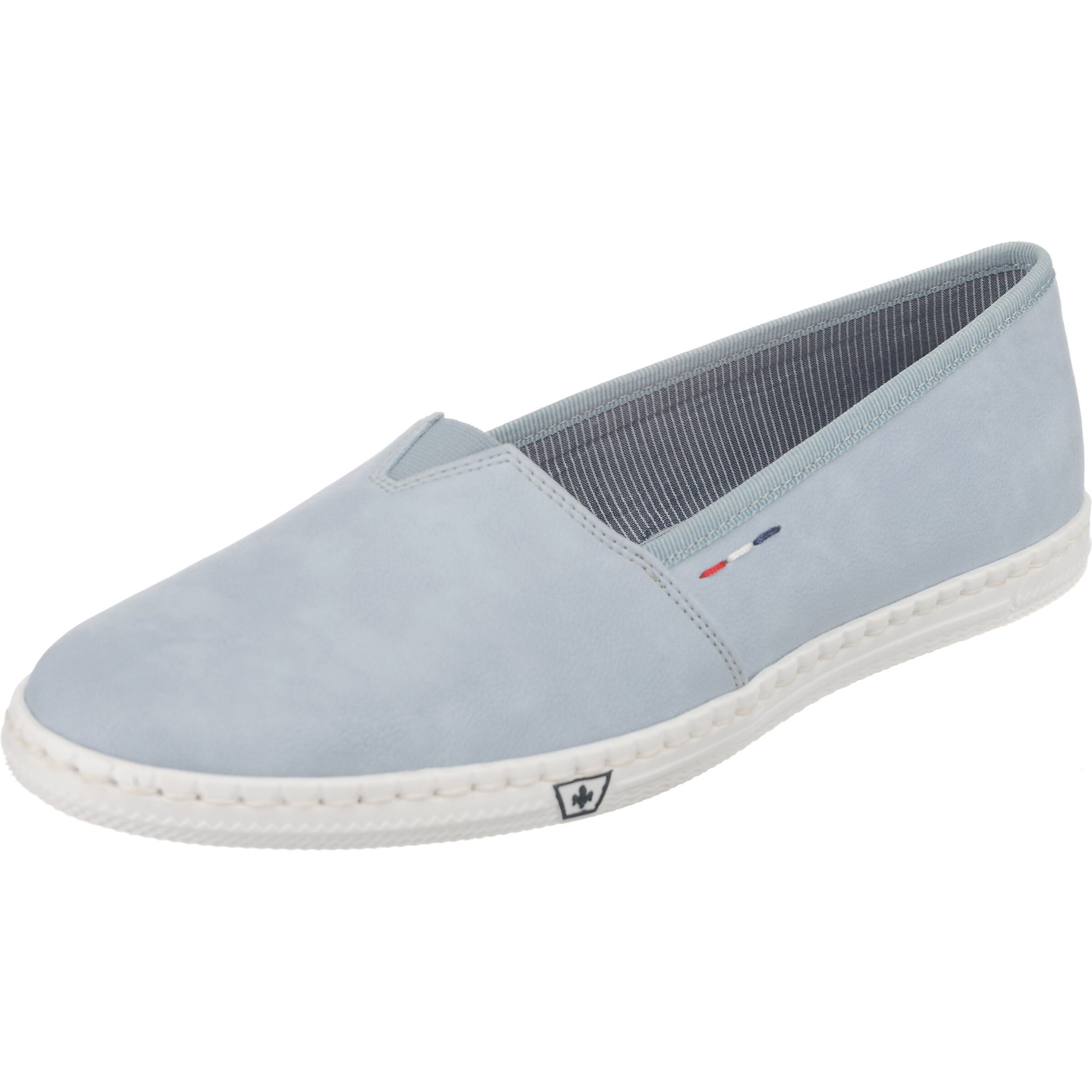 RIEKER - Instappers in de kleur Lichtblauw