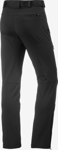 Maier Sports Regular Outdoorhose 'Naturno' in Schwarz