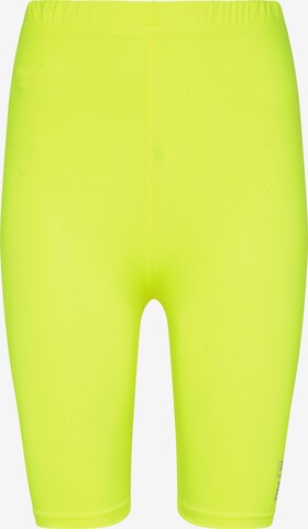 myMo ATHLSR - Skinny Pantalón deportivo en amarillo: frente