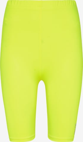myMo ATHLSR Workout Pants in Yellow: front