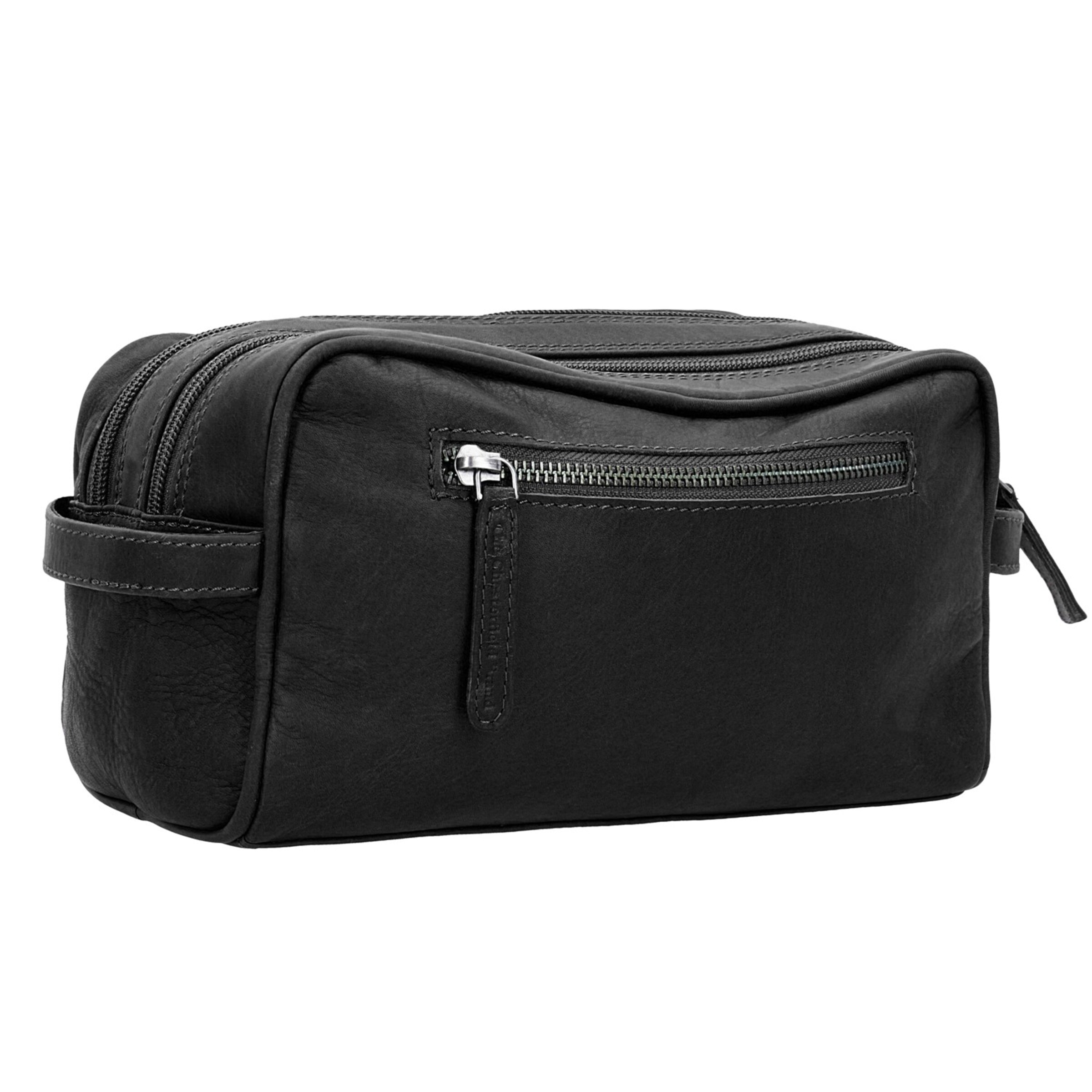 The Chesterfield Brand Toilettas 'Wax Pull Up Stacey' in Zwart